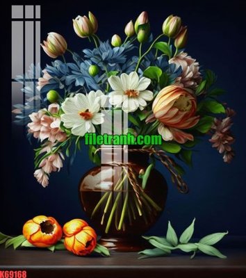 File PSD File gốc in tranh nền tường tổng hợp K69168 (bản gốc) đã tách nền