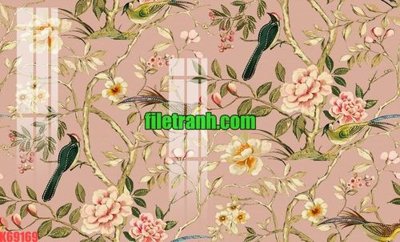 Download file tranh File gốc in tranh nền tường tổng hợp K69169 (file gốc PSD)