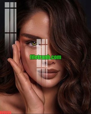 Download file gốc File gốc in tranh nền tường tổng hợp K69255 (in lụa) nghệ thuật