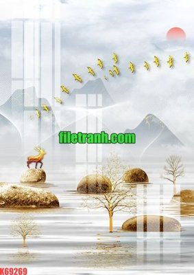 Tải file File gốc in tranh nền tường tổng hợp K69269 (ảnh gốc) in gạch 3D