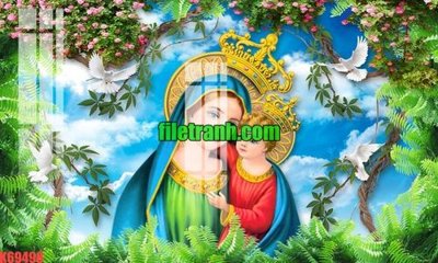 File tranh File gốc in tranh nền tường tổng hợp K69498 (gốc) in film