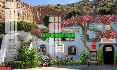 File gốc File gốc in tranh nền tường tổng hợp K69514 (phong cách) châu Âu