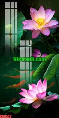 File tranh gốc File gốc in tranh nền tường tổng hợp K69522 (sắc nét từng chi tiết)