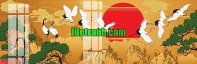 File tranh gốc File gốc in tranh nền tường tổng hợp K69704 (bản đẹp) độc quyền