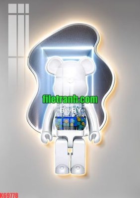 File in mica File gốc in tranh nền tường tổng hợp K69778 (bản gốc) sắc sảo