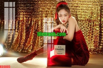 File tranh File gốc in tranh nền tường tổng hợp K69805 (ảnh gốc) không bị mờ