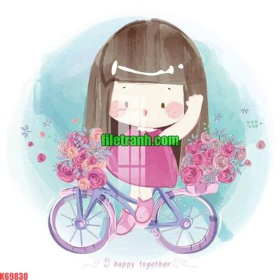 File gốc File gốc in tranh nền tường tổng hợp K69830 (in lụa) hoa văn cổ điển