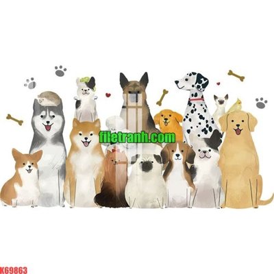 File in trần File gốc in tranh nền tường tổng hợp K69863 (bản gốc) đại dương