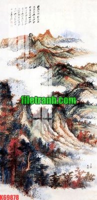 File tranh File gốc in tranh nền tường tổng hợp K69878 (gốc) chủ đề thành phố