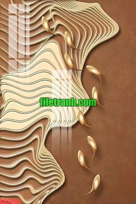 File gốc File gốc in tranh nền tường tổng hợp K69934 (in tráng gương) hiện đại