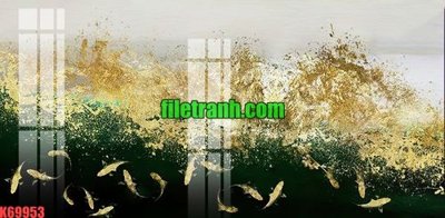 File gốc in ấn File gốc in tranh nền tường tổng hợp K69953 chất lượng vượt trội