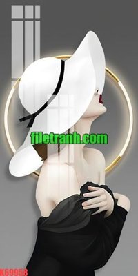 File in trần File gốc in tranh nền tường tổng hợp K69958 (bản gốc 3D) sống động