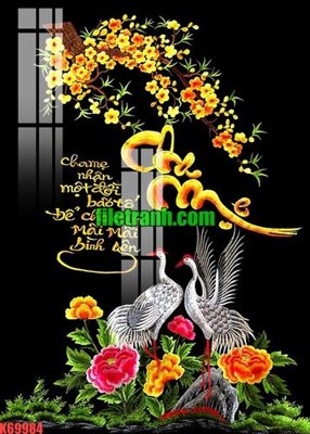 File in ấn File gốc in tranh nền tường tổng hợp K69984 (bản gốc) sắc nét