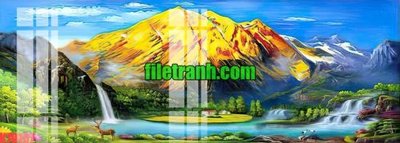 File gốc File gốc in tranh nền tường tổng hợp K70187 (phiên bản chuẩn) để in ấn