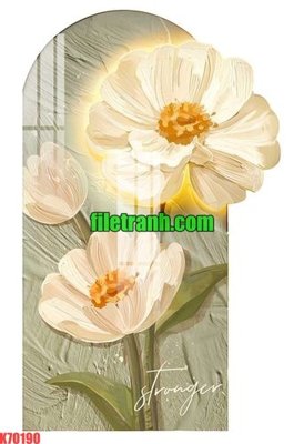 File in mica File gốc in tranh nền tường tổng hợp K70190 (ảnh gốc) đẹp