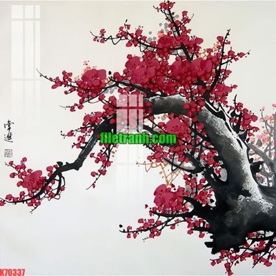 File in trần File gốc in tranh nền tường tổng hợp K70337 (bản gốc) 5D