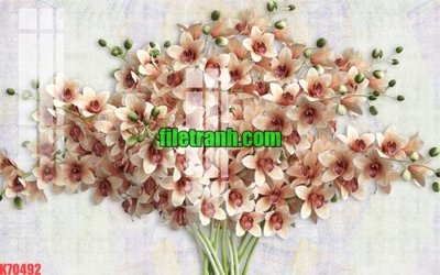 File PSD File gốc in tranh nền tường tổng hợp K70492 (chất lượng in ấn)