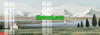 Tải file File gốc in tranh nền tường tổng hợp K70677 (ảnh gốc) in tráng gương