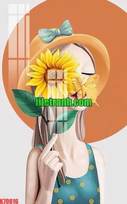 File gốc File gốc in tranh nền tường tổng hợp K70816 (in lụa) tranh phong thủy