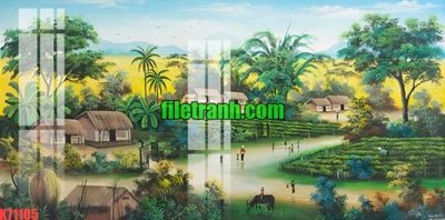 File tranh gốc File gốc in tranh nền tường tổng hợp K71105 (bản đẹp) độc quyền