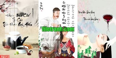 File gốc in ấn File gốc in tranh nền tường tổng hợp K71131 (sẵn sàng tải về)