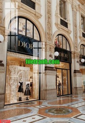 File in trần File gốc in tranh nền tường tổng hợp K71196 (bản gốc) bầu trời