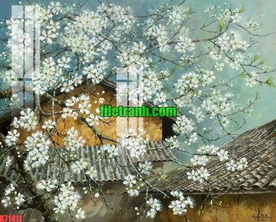 File tranh File gốc in tranh nền tường tổng hợp K71411 (bản gốc) in lụa 5D