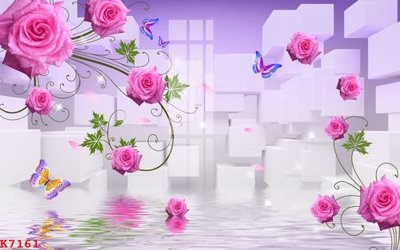 File gốc File gốc in tranh tổng hợp K7161 (trang trí) phòng ngủ