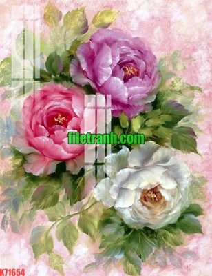 Ảnh gốc file in lụa File gốc in tranh nền tường tổng hợp K71654 chi tiết