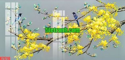 Ảnh mô tả file gốc in mica File gốc in tranh nền tường tổng hợp K71710