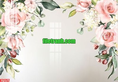 Hình ảnh file gốc File gốc in tranh nền tường tổng hợp K71757 cho in UV