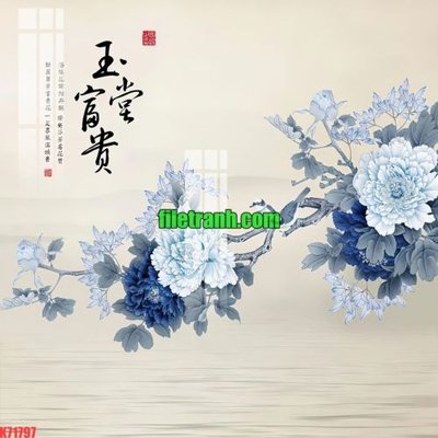 File gốc File gốc in tranh nền tường tổng hợp K71797 (phiên bản chuẩn) để in ấn