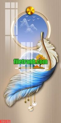 File gốc File gốc in tranh nền tường tổng hợp K72071 (in lụa) tranh thuận buồm