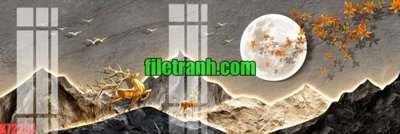 File PSD File gốc in tranh nền tường tổng hợp K72237 (gốc) nhiều lớp (multi-layer)