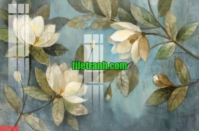 File gốc File gốc in tranh nền tường tổng hợp K72344 (in mica) trang trí