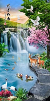 File tranh File gốc in tranh tổng hợp K7238 (bản gốc) in canvas