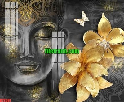 File tranh trang trí File gốc in tranh nền tường tổng hợp K72391 (file gốc)