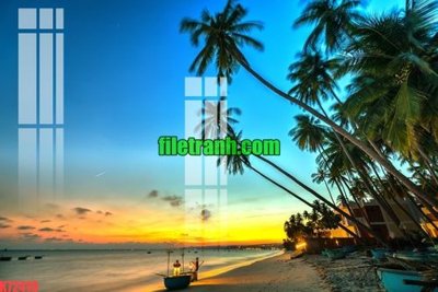 File tranh File gốc in tranh nền tường tổng hợp K72419 (gốc) in backlit film