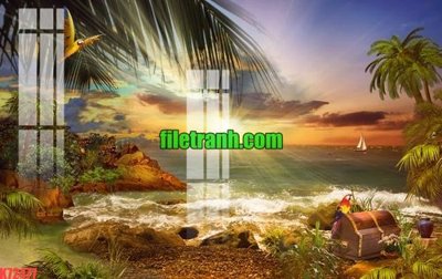 Mua file tranh gốc File gốc in tranh nền tường tổng hợp K72477 tại Filetranh.com