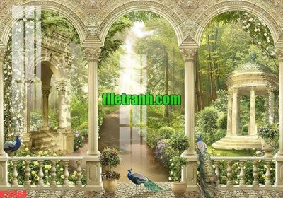 Tải file File gốc in tranh nền tường tổng hợp K72688 (ảnh gốc) file AI/EPS