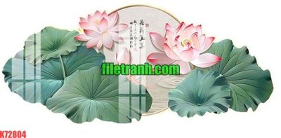 File gốc File gốc in tranh nền tường tổng hợp K72804 (trang trí) cho phòng khách