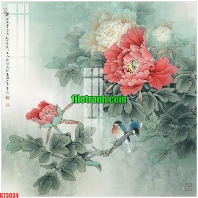 File gốc File gốc in tranh nền tường tổng hợp K73034 (bản quyền) cho in ấn