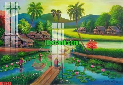 Ảnh gốc File gốc in tranh nền tường tổng hợp K73248 (độ nét cao) in tráng gương