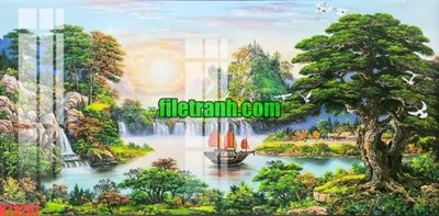 File tranh File gốc in tranh nền tường tổng hợp K73267 (gốc) chủ đề thiên nhiên