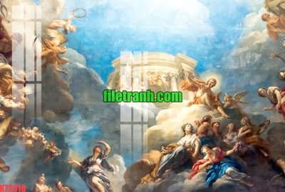 Tải file gốc in lụa File gốc in tranh nền tường tổng hợp K73318 siêu nét