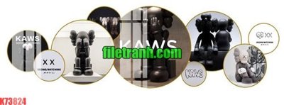 Tải file File gốc in tranh nền tường tổng hợp K73824 (PSD) cho in ấn quảng cáo