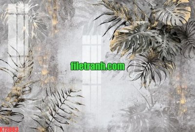 Download file ảnh gốc File gốc in tranh nền tường tổng hợp K73883 để in ấn