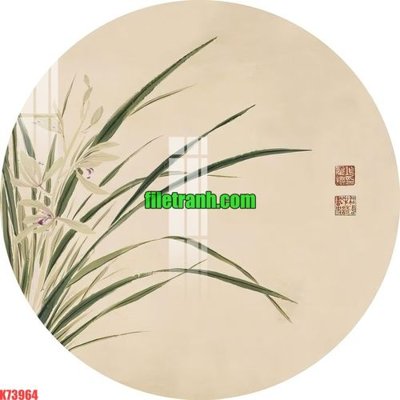 Download file gốc File gốc in tranh nền tường tổng hợp K73964 (in lụa) tranh 3D