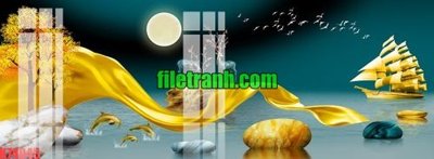 File ảnh File gốc in tranh nền tường tổng hợp K74045 (gốc) in biển hiệu