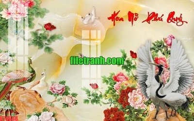 File tranh quảng cáo File gốc in tranh nền tường tổng hợp K74048 (file gốc) chuyên nghiệp